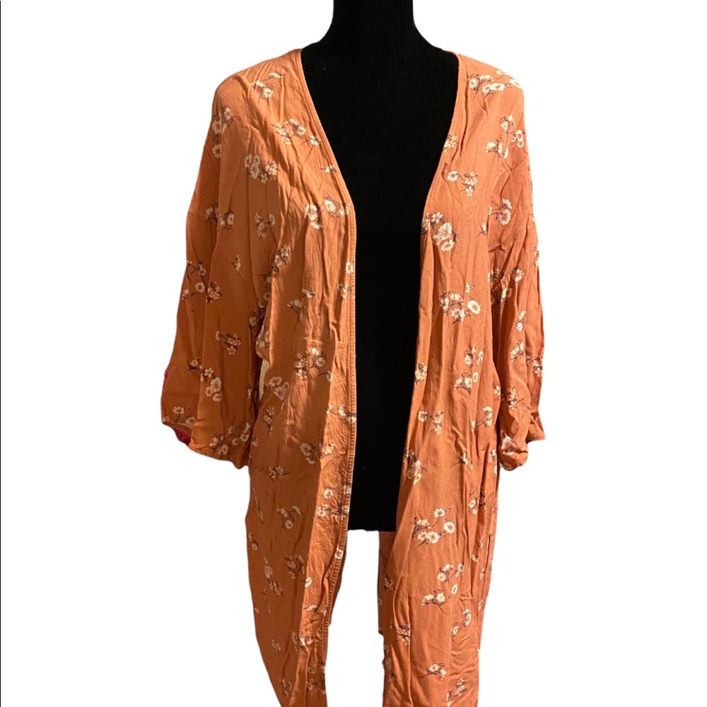 Forever 21 Floral Cardigan
